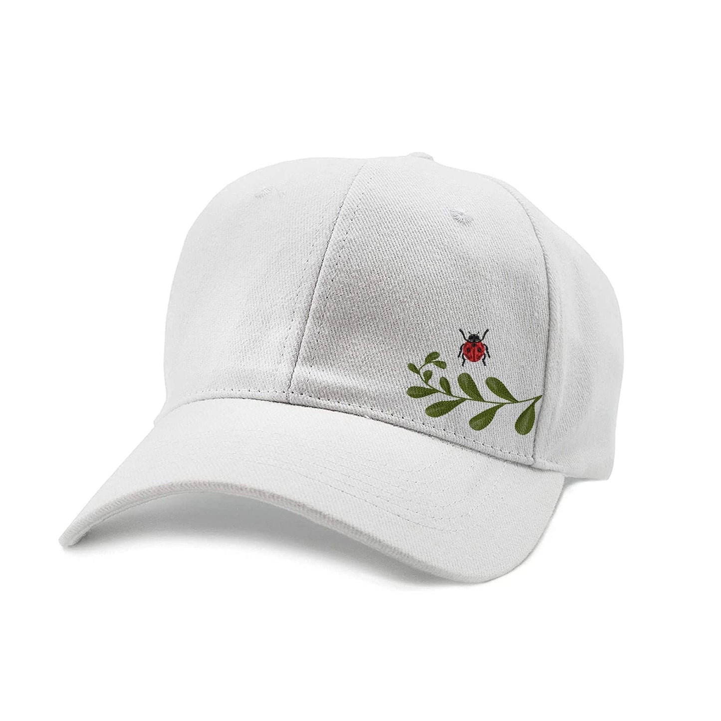 Beetle Insects Machine Embroidery Design on cap