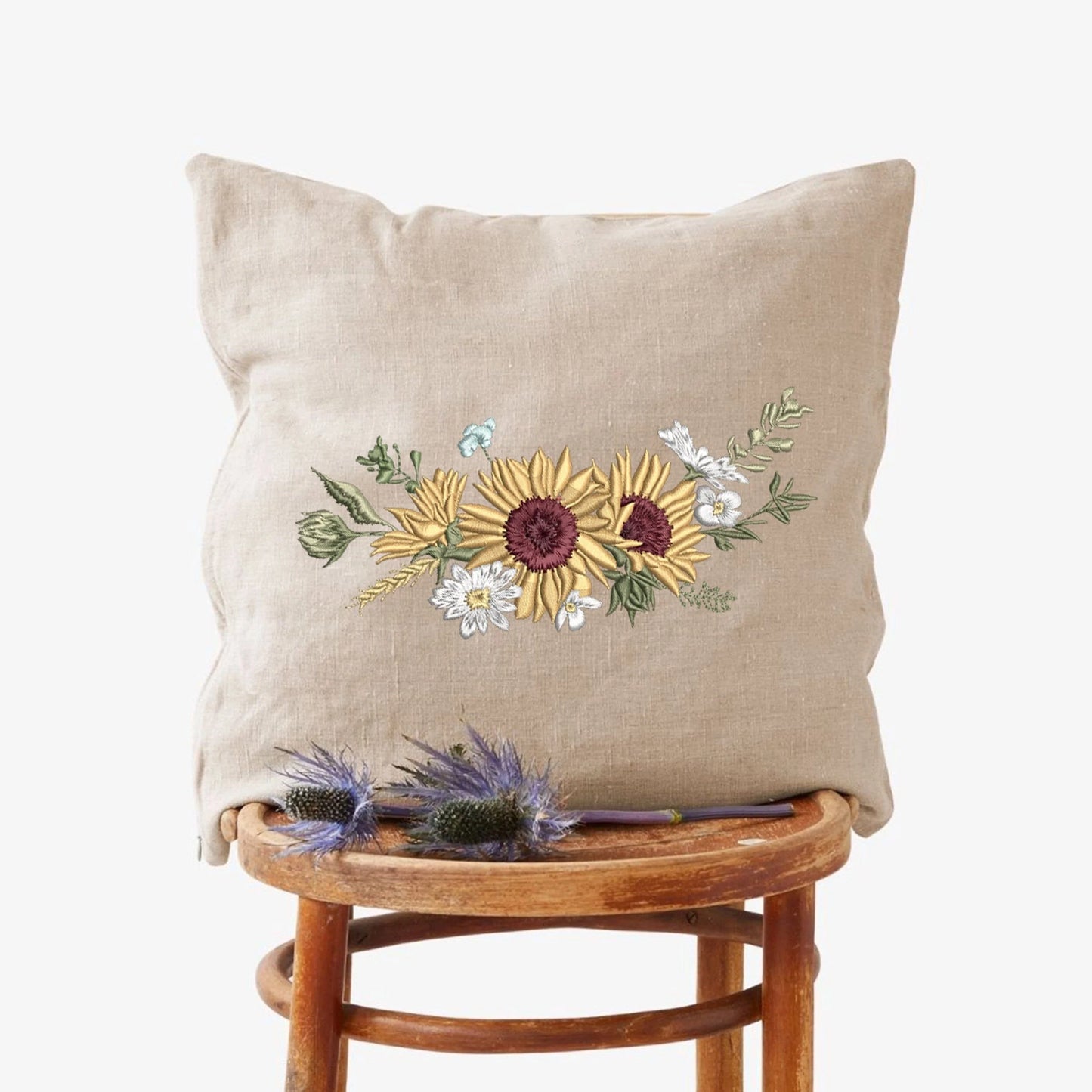 Sunflower Harvest Machine Embroidery Design
